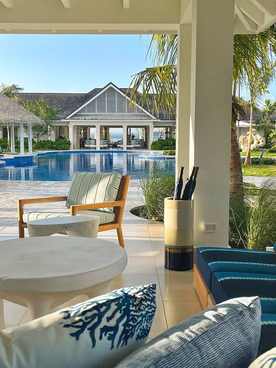 Ty Compton villa pool area