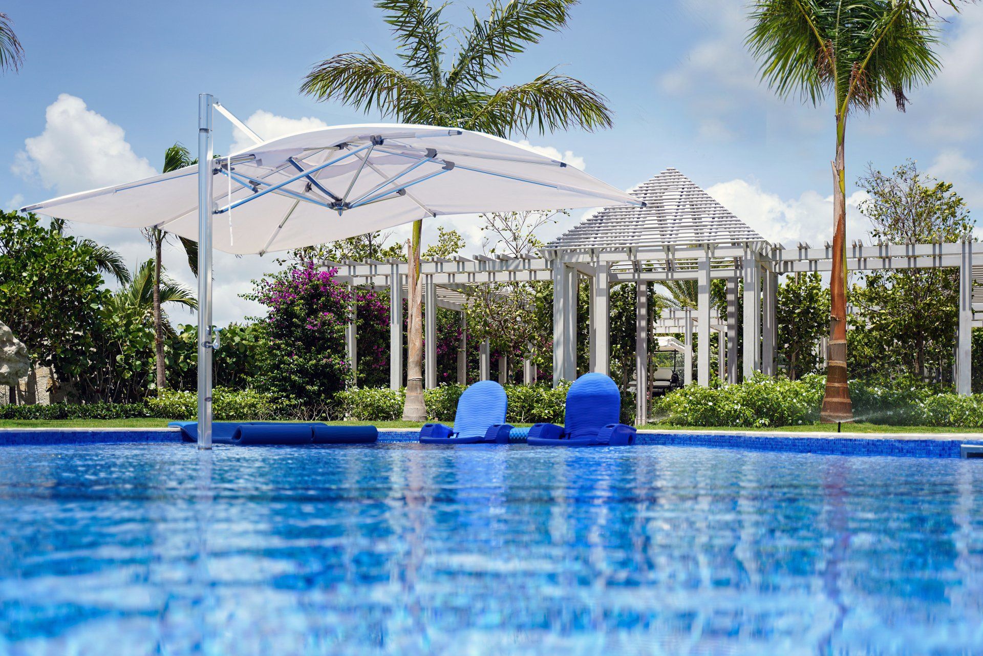 pool area, Ty Compton villa
