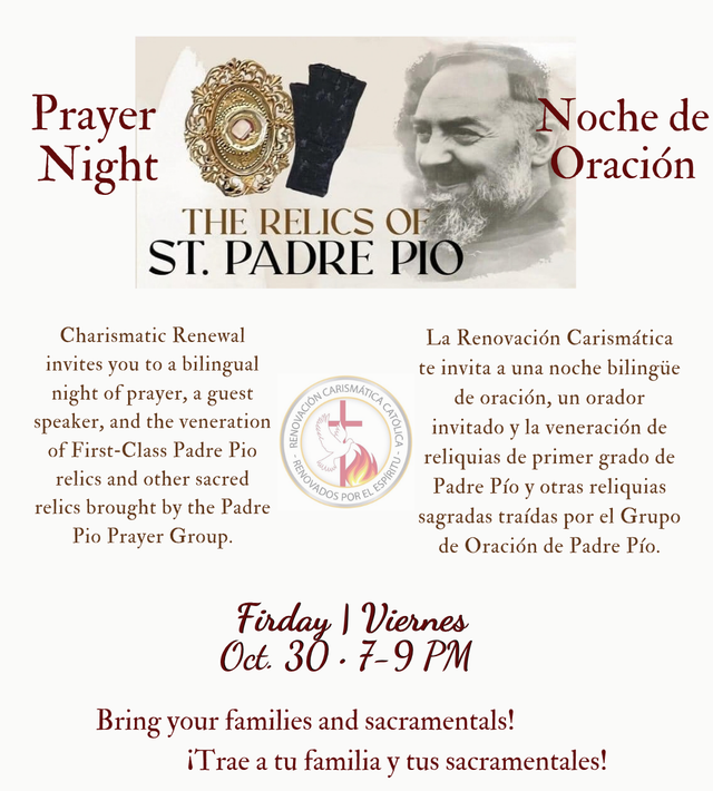 Bilingual Prayer Night