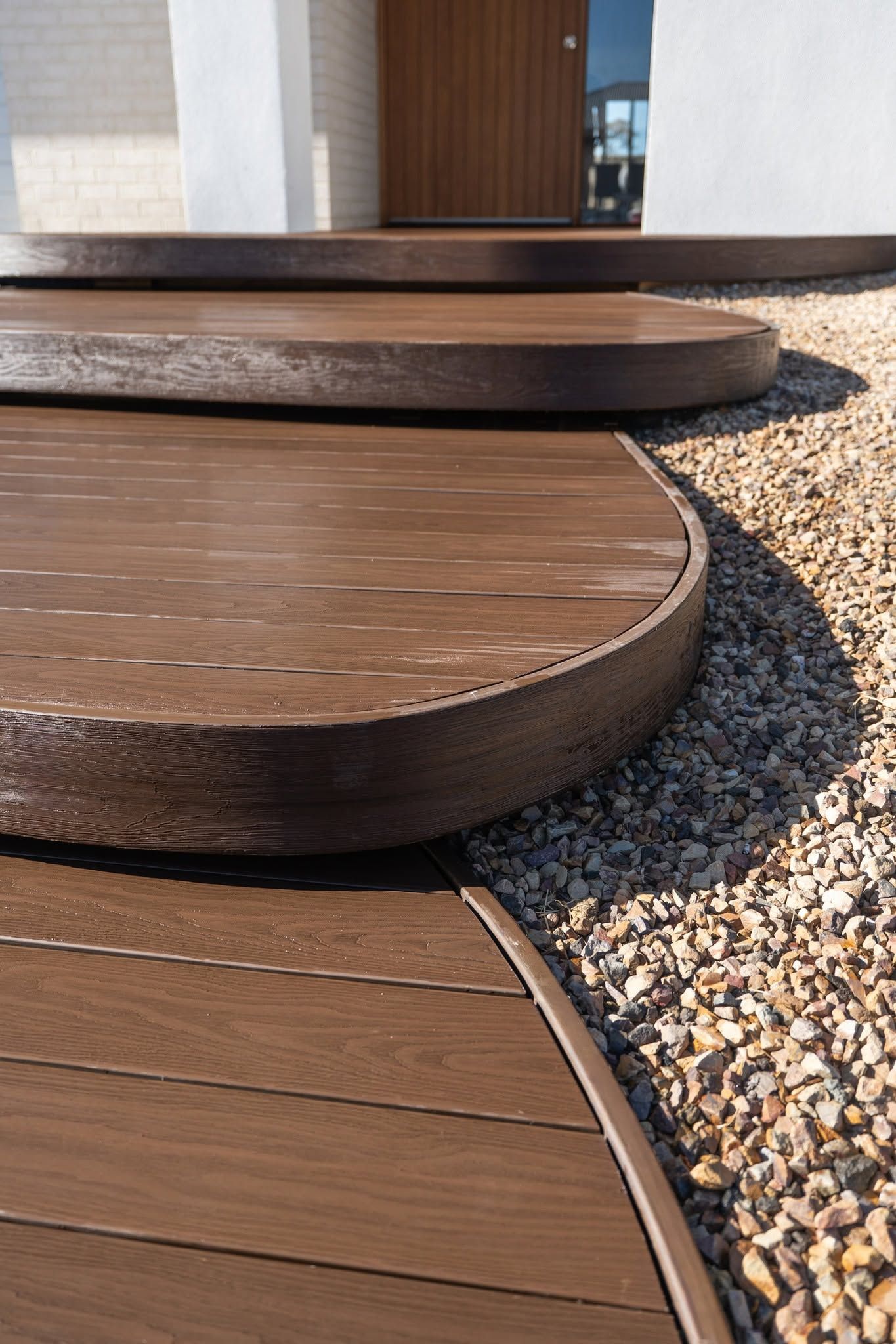 Custom timber deck and covered outdoor entertaining area built by Flintoff Constructions in Geelong