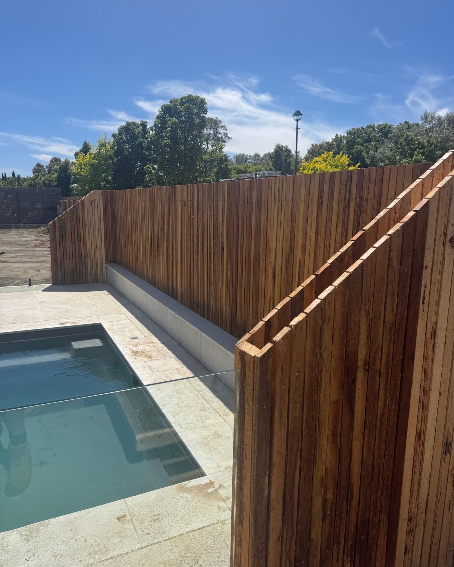 Close up Of a Wooden Fence with A Gate — Flintoff Constructions in Charlemont, VIC