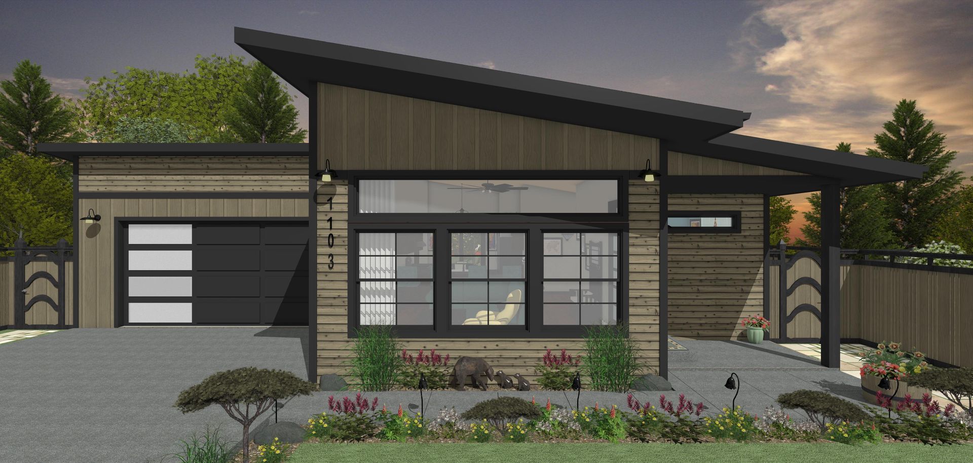 2 bedroom floor plan