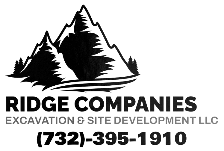 Ridge Companies Excavation & Site Development LLC logo for New Jersey construction and utility services.