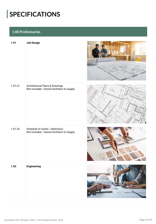 Specifications