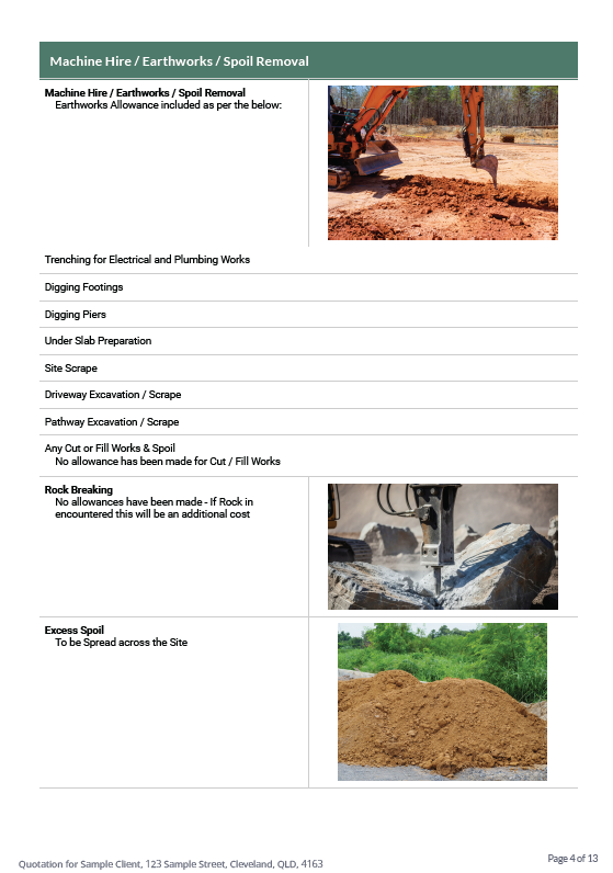 Specifications