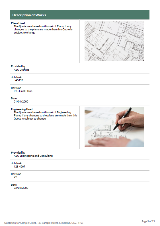 Work Description