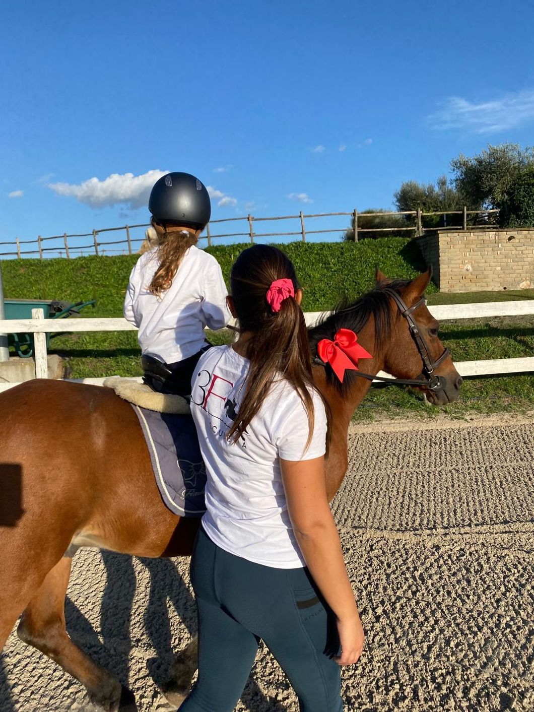istruttruice di equitazione