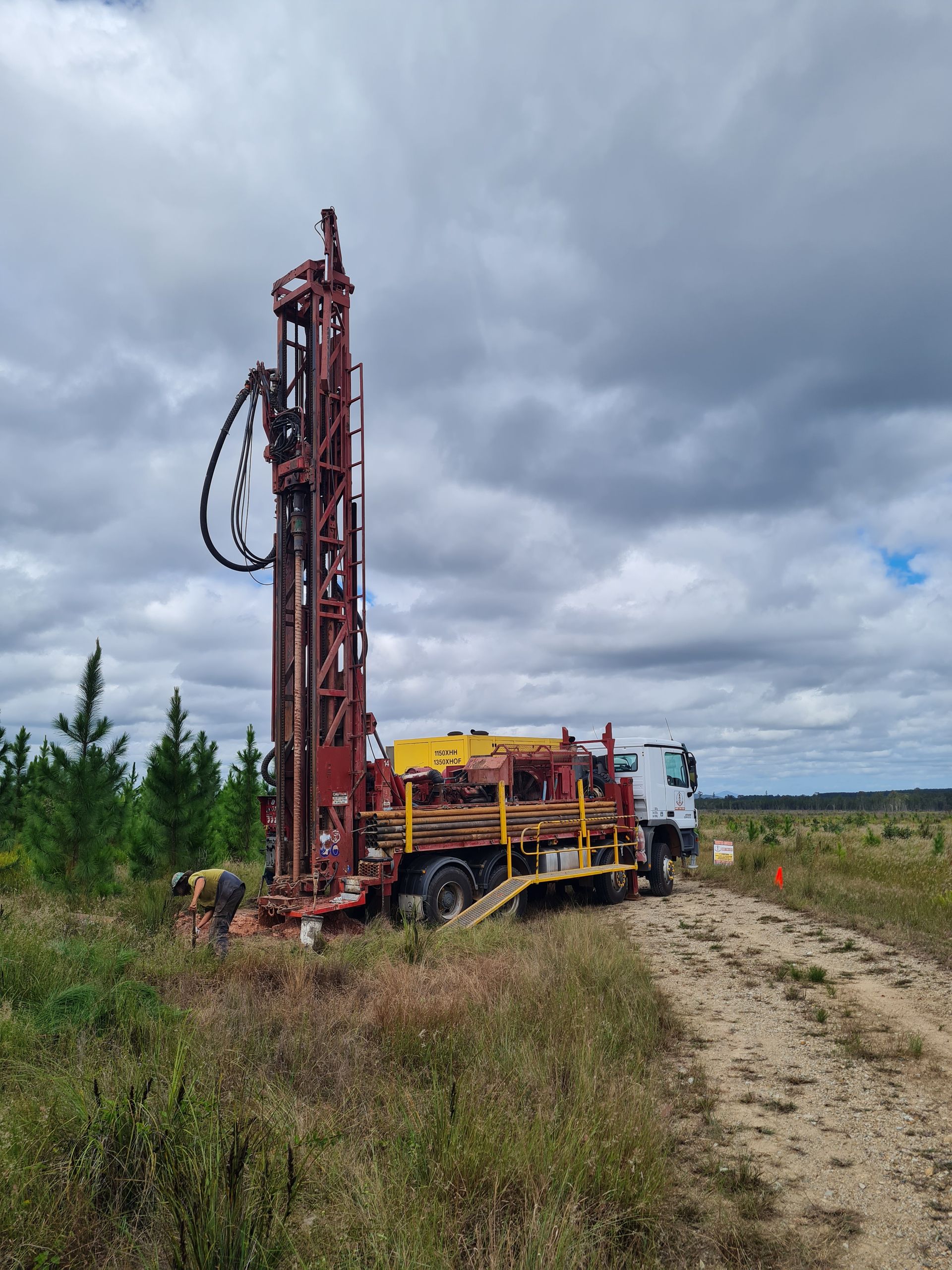 Establishing a Water Borehole on a Cattle Ranch — Grid Drilling in Bucca, QLD