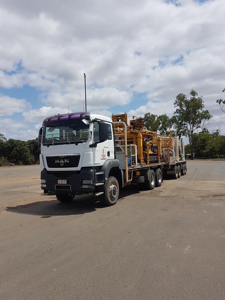 Truck Mounted Rig — Grid Drilling in Bucca, QLD