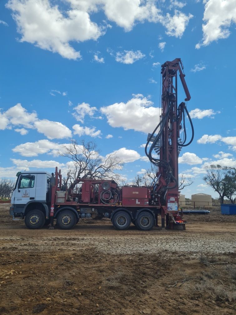 Borehole Drilling Rig Present at the Site — Grid Drilling in Bucca, QLD