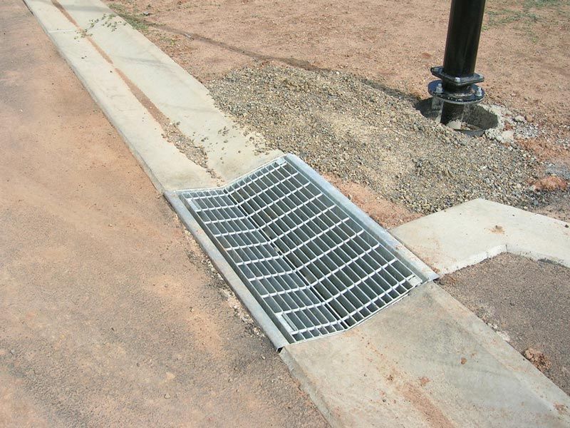 Metal Grate for Water Drainage — Mawson Constructions in Kialla, VIC