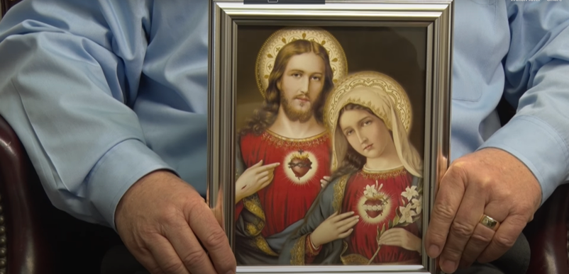 Sacred hearts of Jesus and Mary