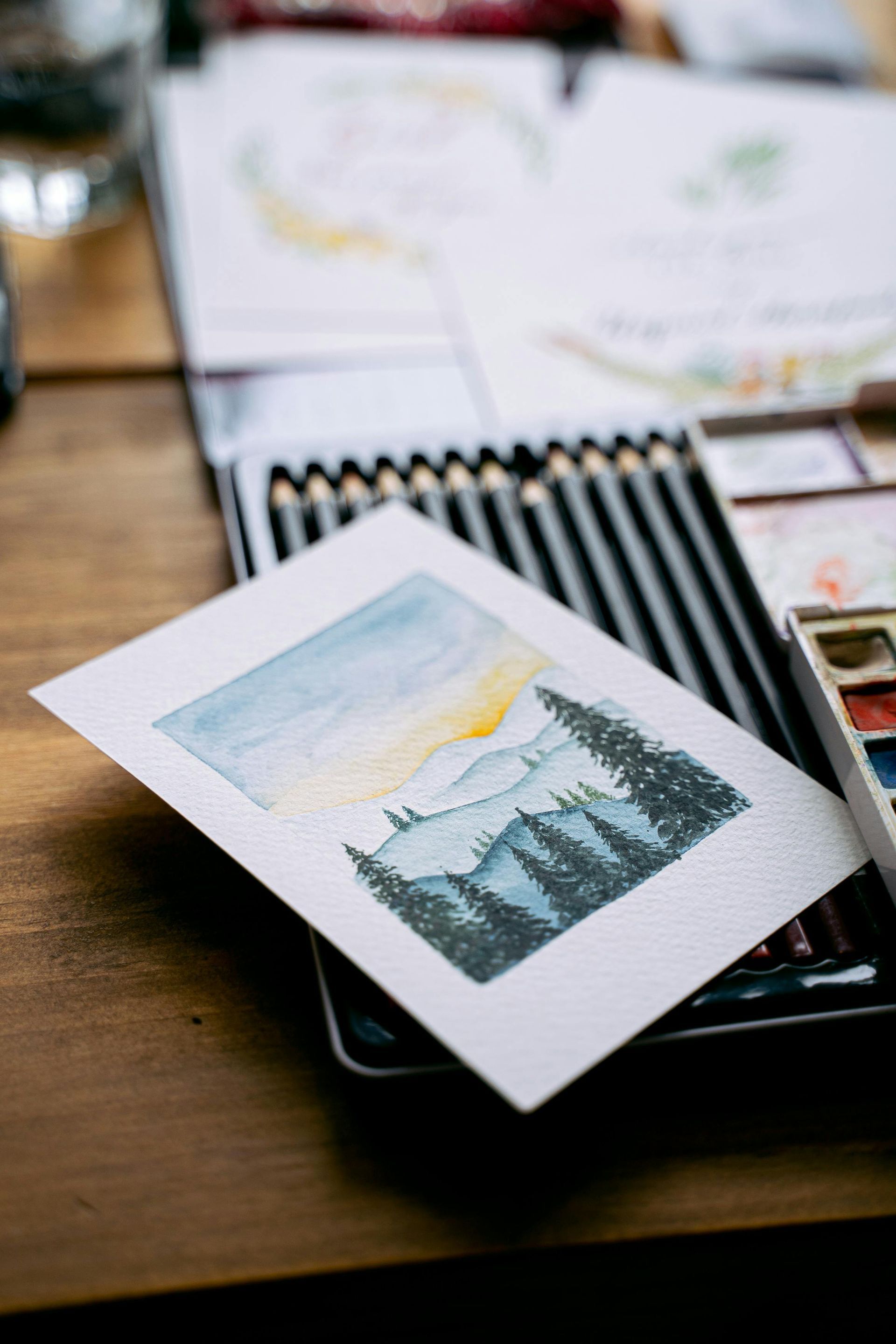 Drawing on canvas at Sensory Art Studio