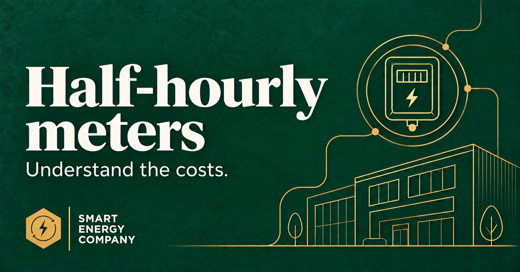 Half-hourly meters: understand the costs, by The Smart Energy Company
