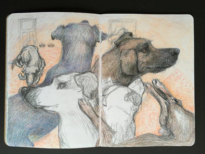 tekening M. de Koning