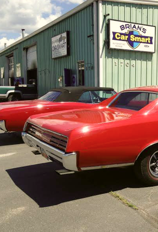 Red parked car | Brian's Carsmart