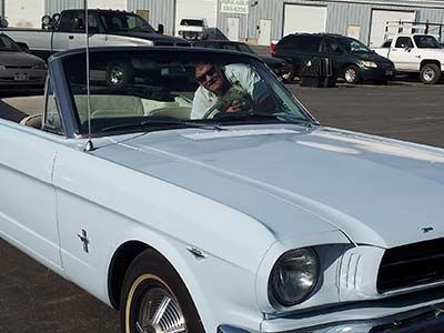 White Mustang | Brian's Carsmart