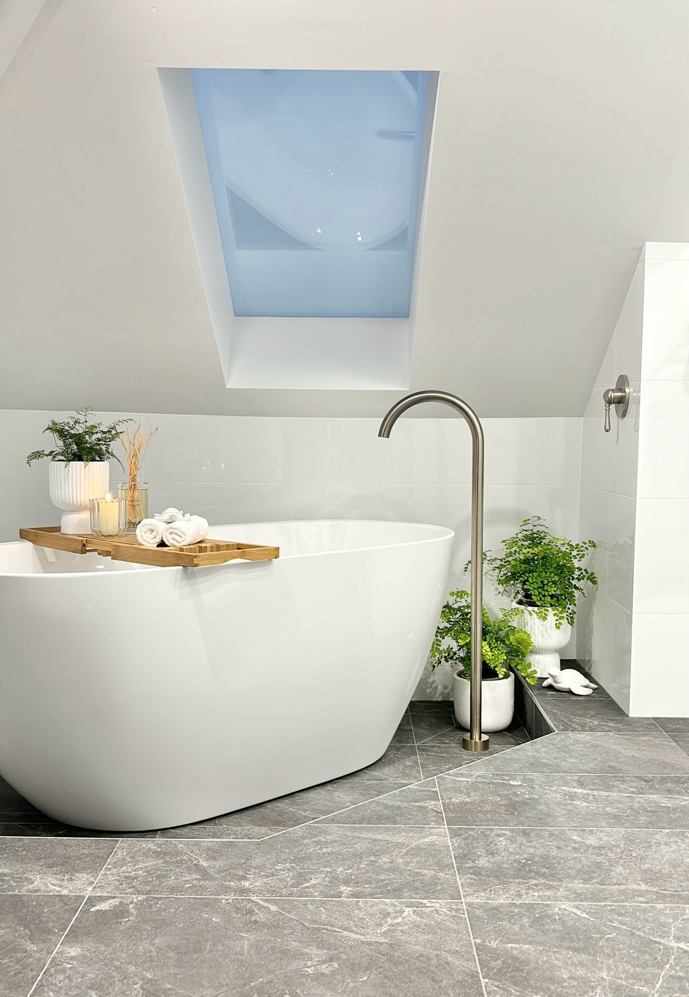 A Bathroom Vanity With Drawers Open And A Sink — The Kitchen & Bathroom Doctor in Medowie, NSW