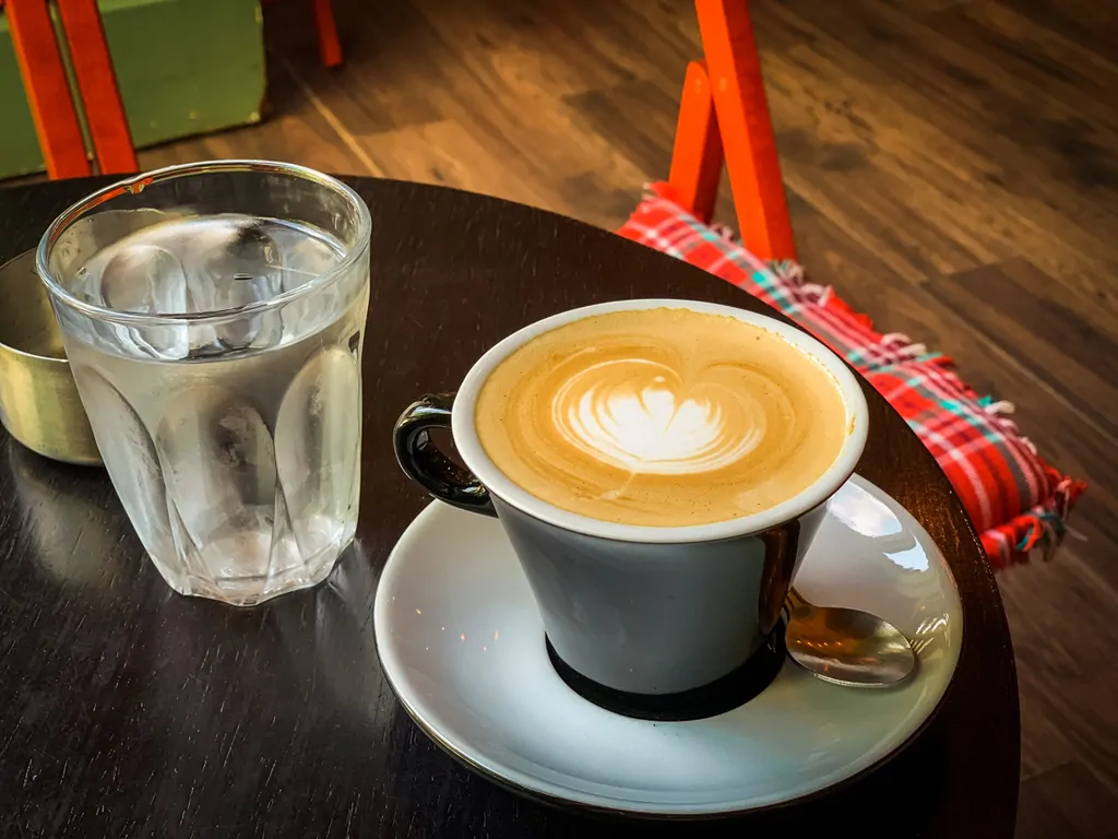 Espresso in Albania