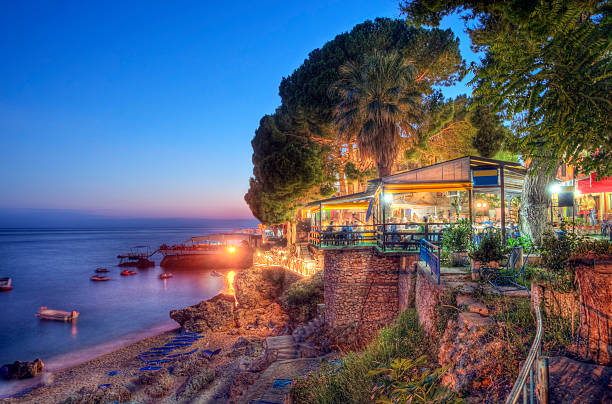 Seaside restaurants in Dhermi