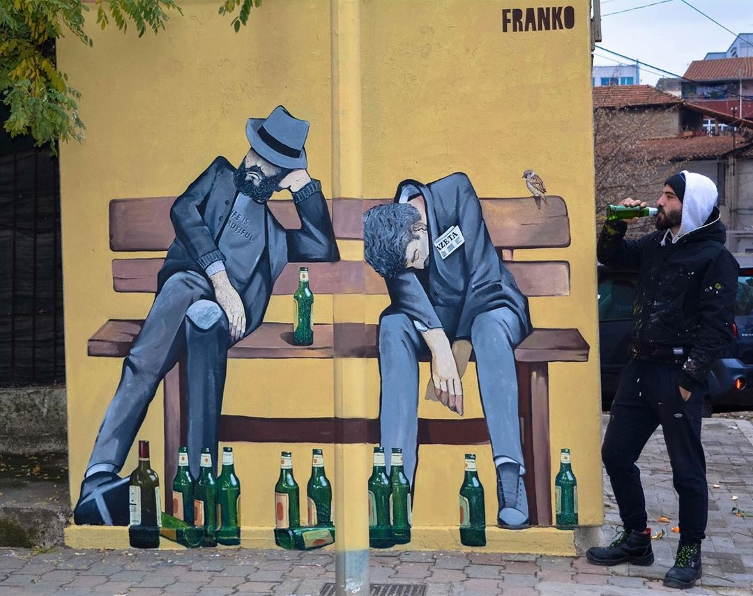 Streetart in Albania