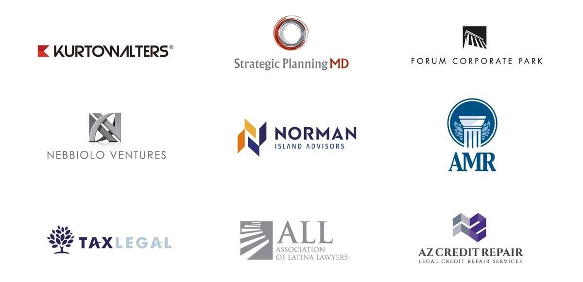 Logo collage of partner companies on a white background, including Kurton Altis, Norman, AMR, Tax Legal, and Allied Repair