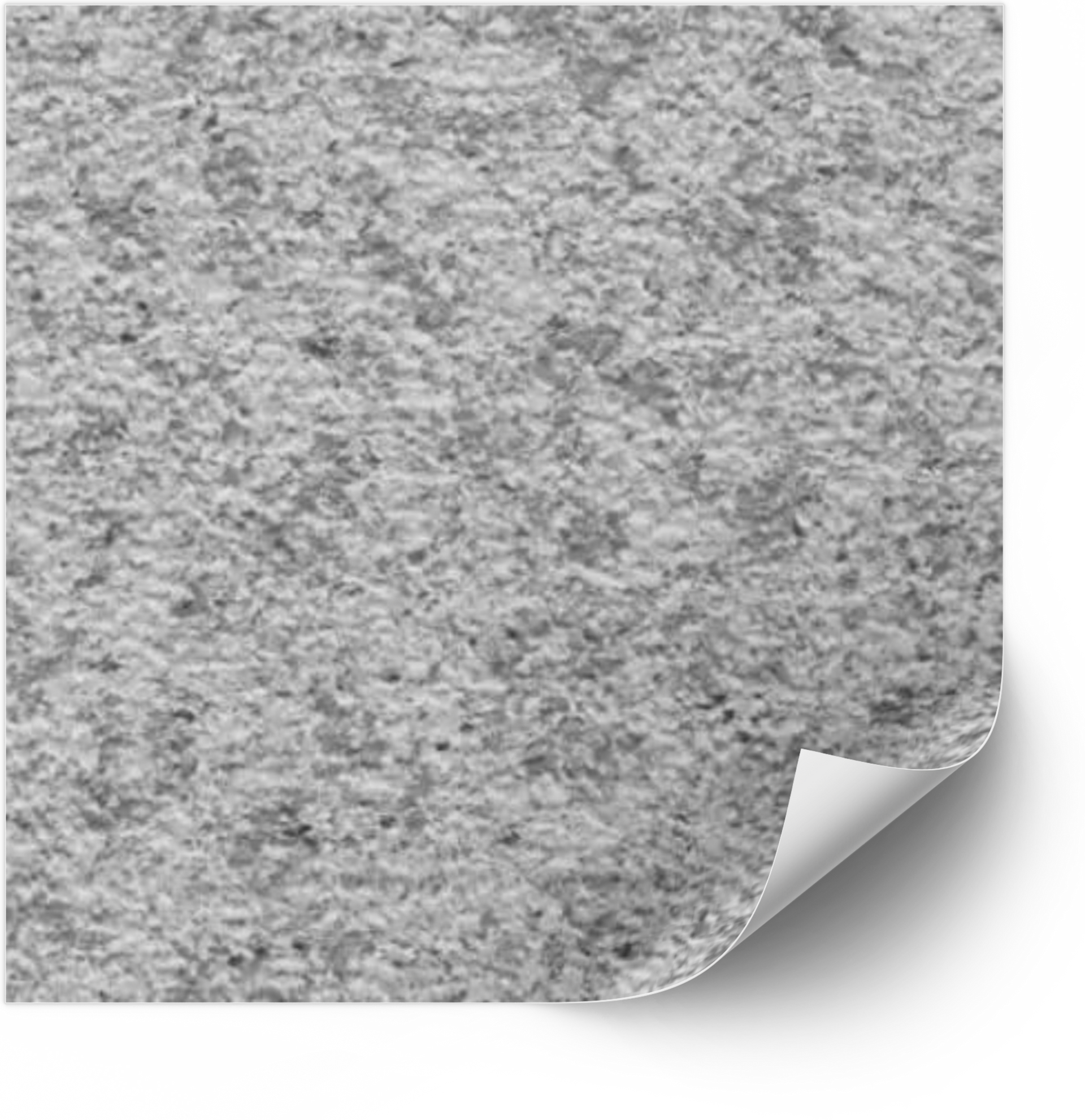 Un gros plan d'une membrane de PVC de couleur gravier