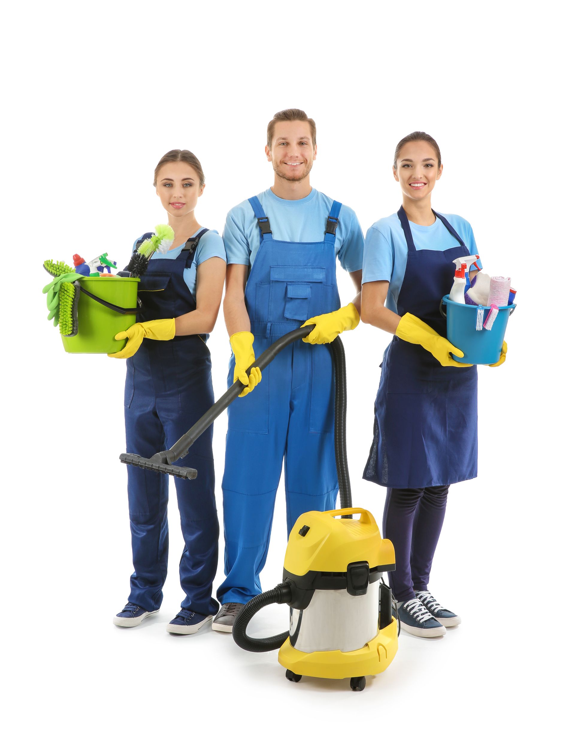 Cleaning team