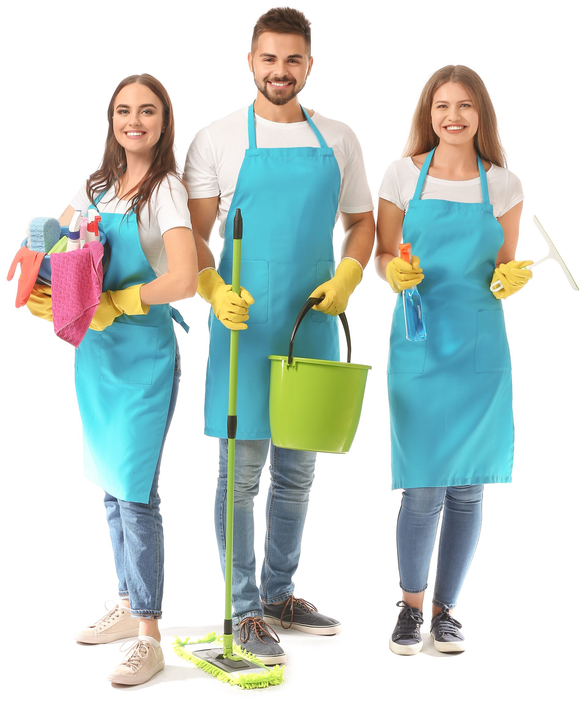 Cleaning team