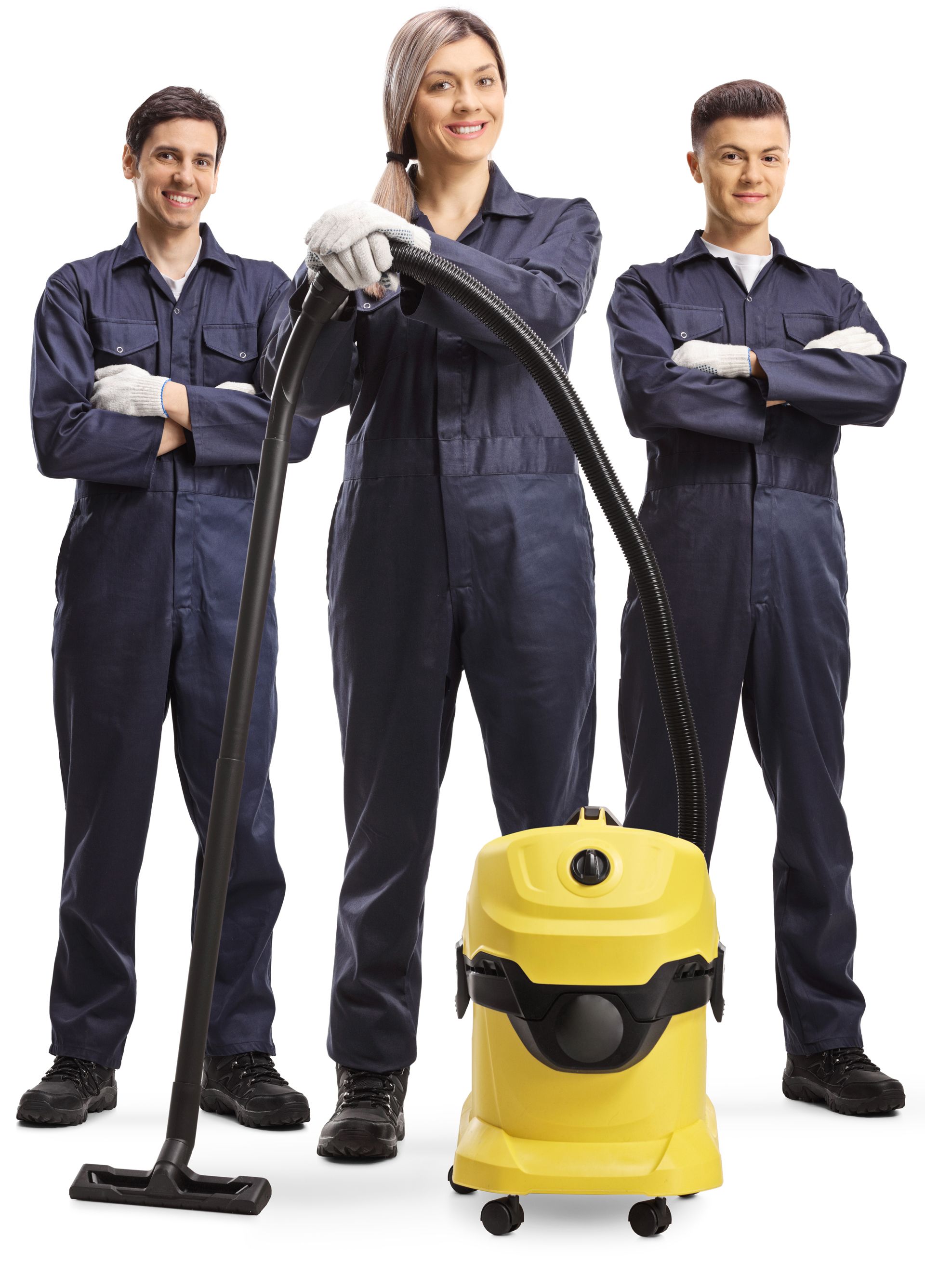 Cleaning team