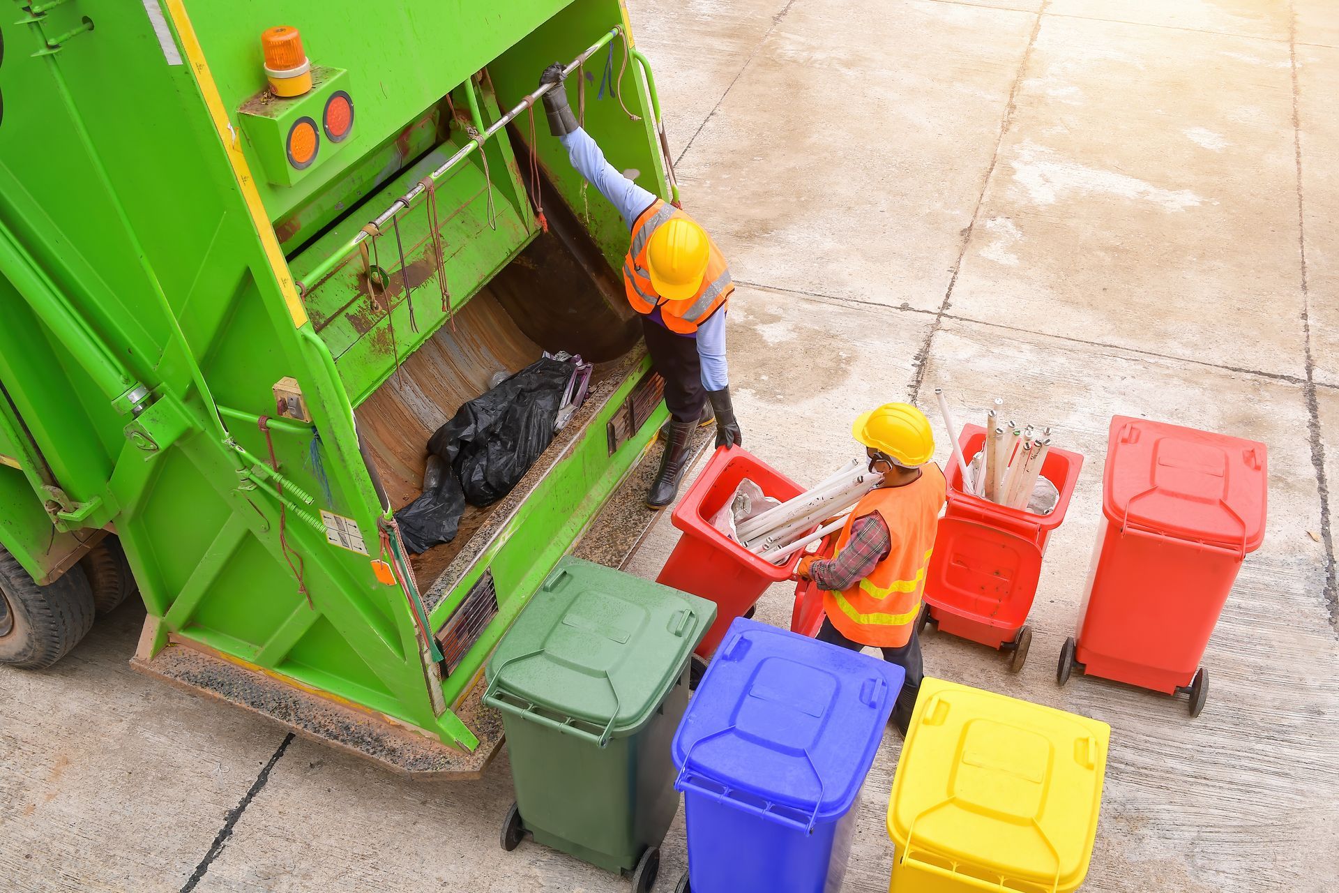Garbage truck