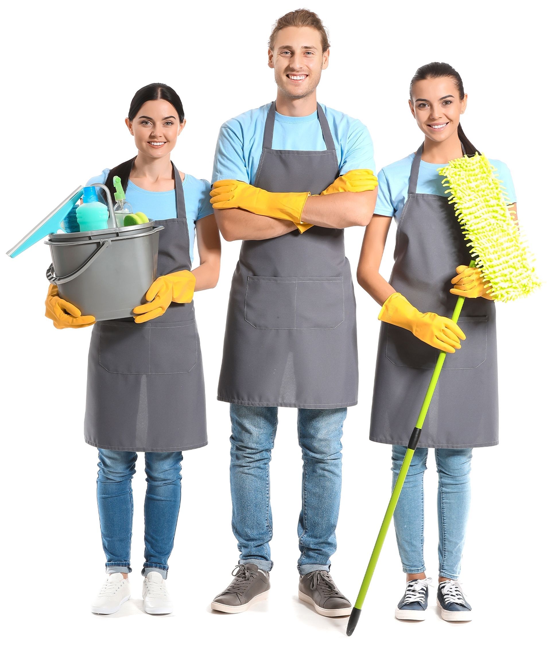 Cleaning team