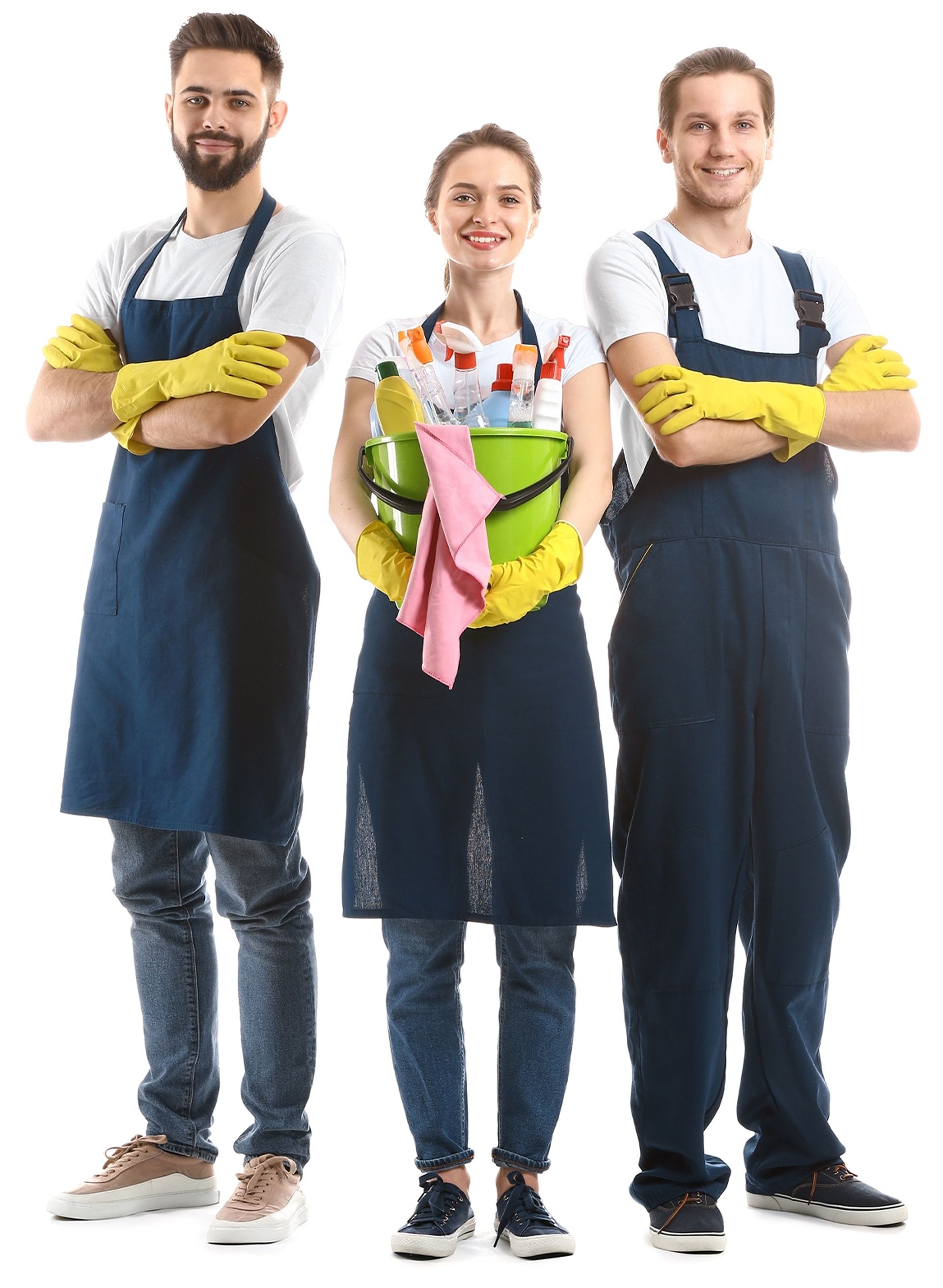 Cleaning team