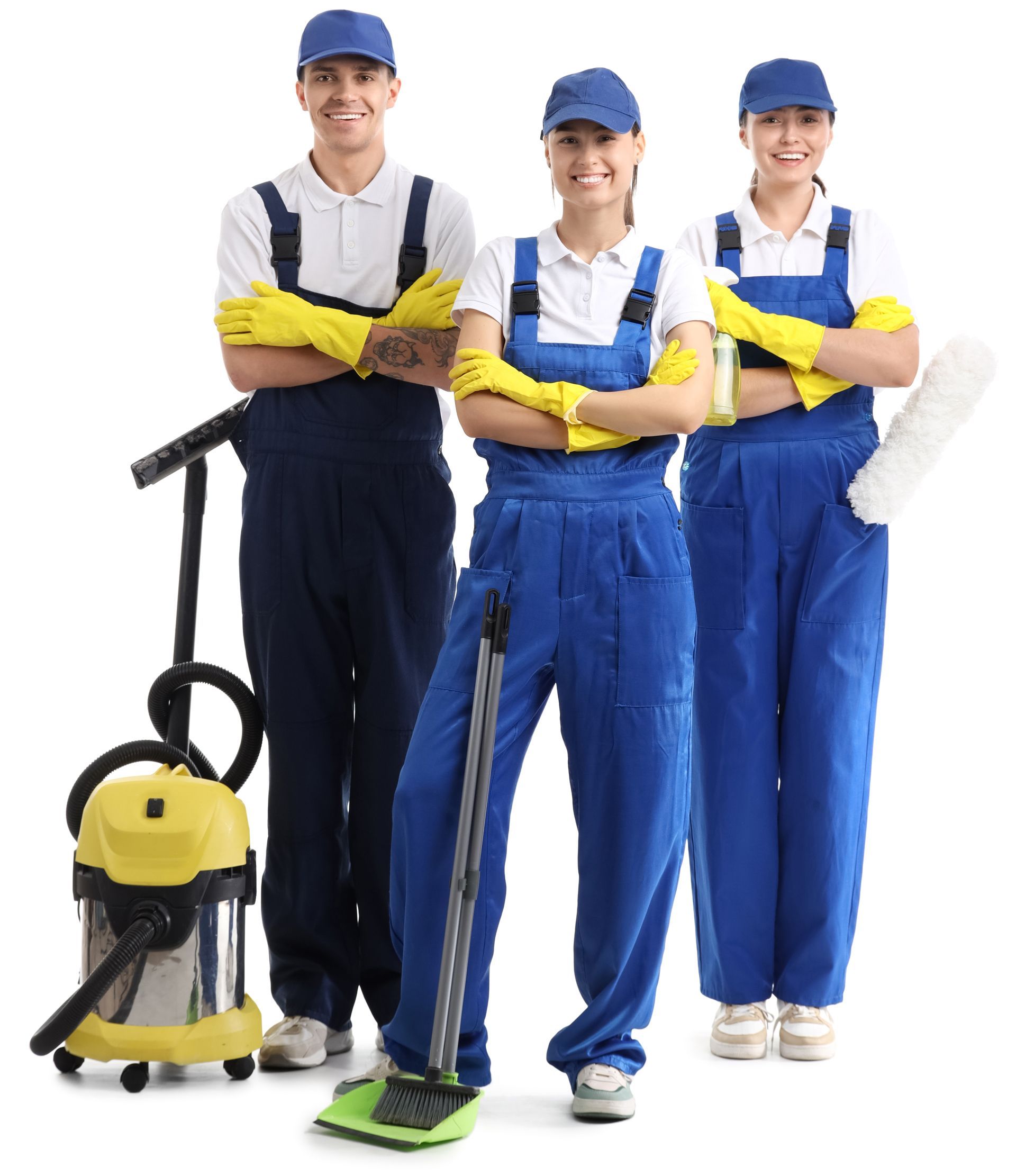 Cleaning team