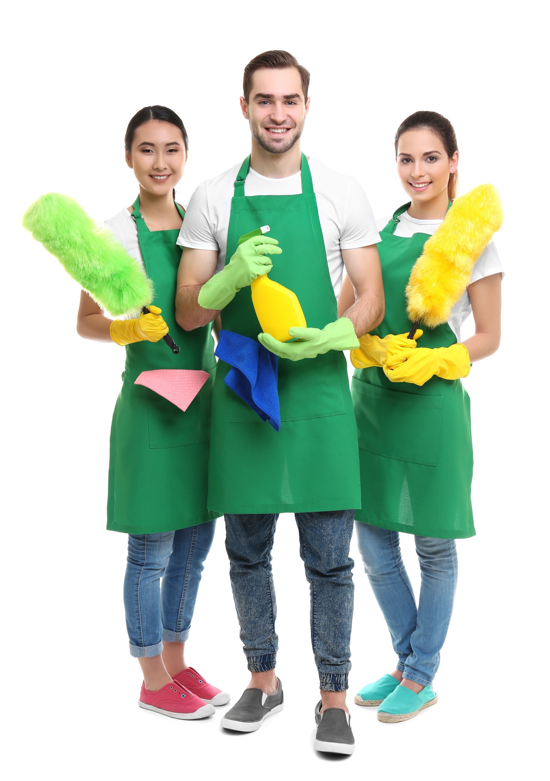 Cleaning team