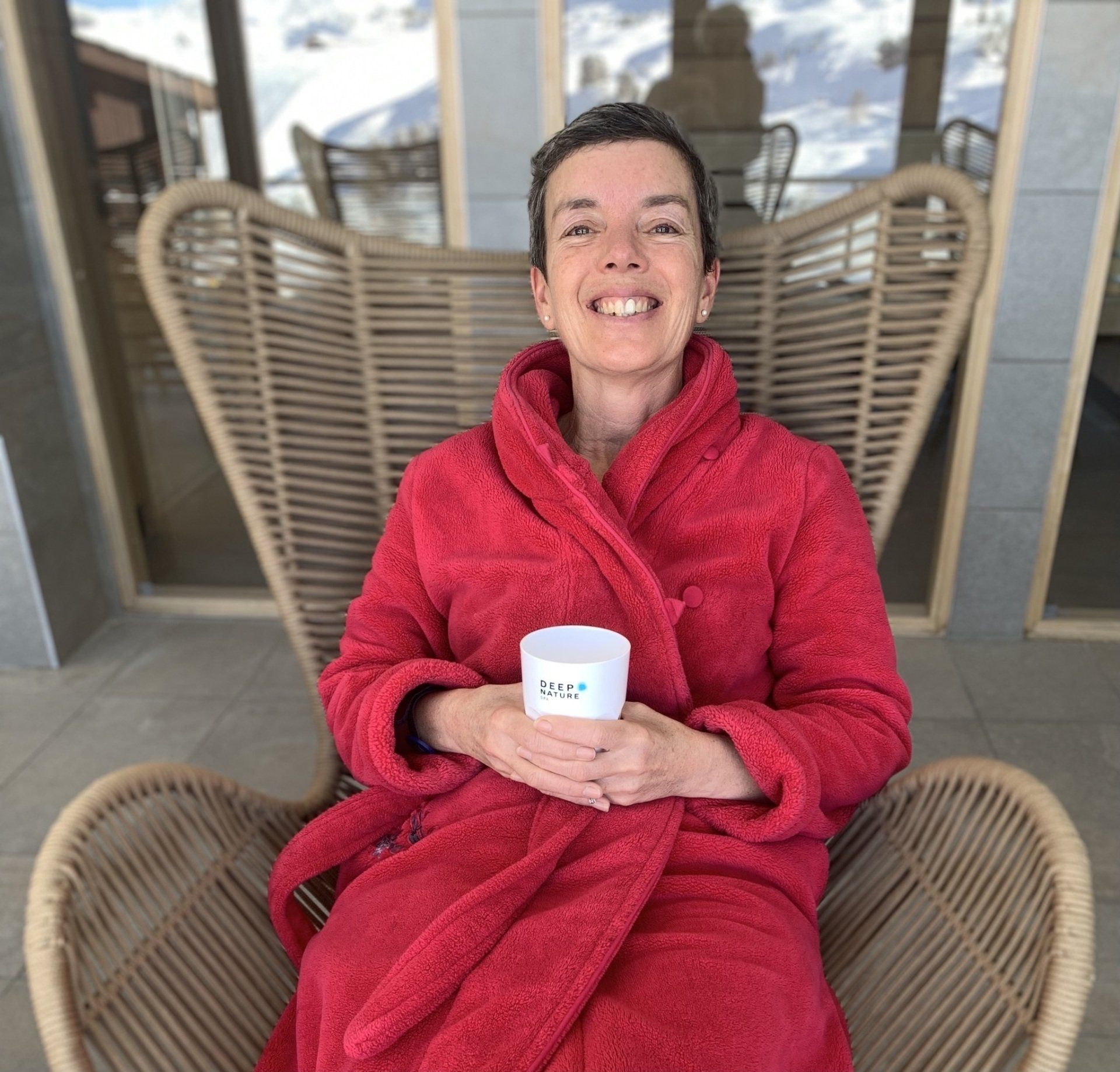 Julie at Deep Nature Spa Belle Plagne
