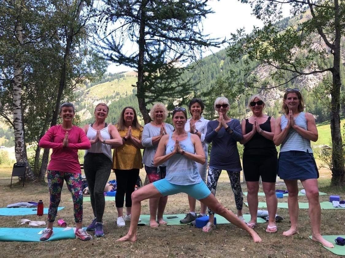 Yoga with Sylvia in Peisey-Nancroix