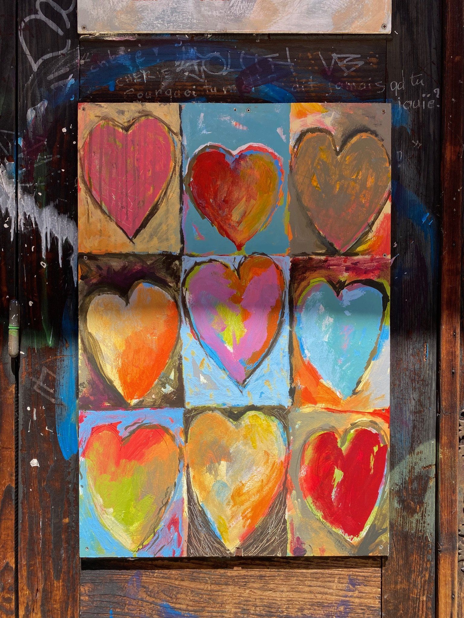 Heart Art in Annecy