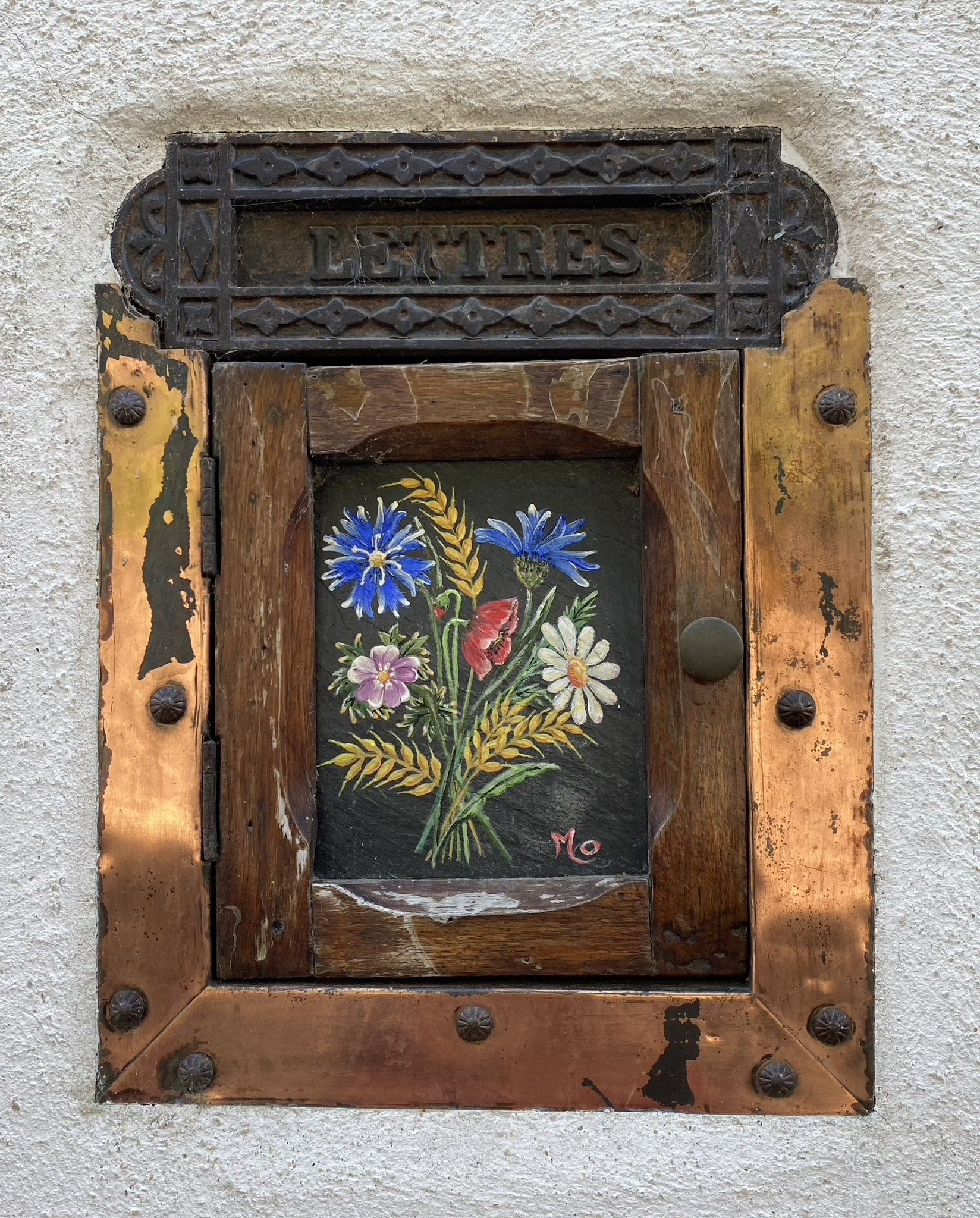 Beautiful Alpine Post Box