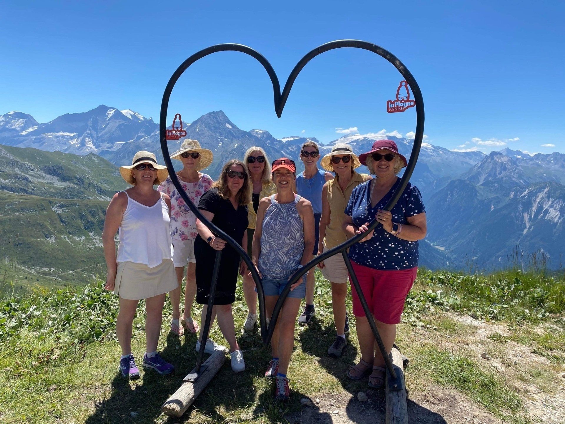 Coeur in La Plagne with the Choir Ladies