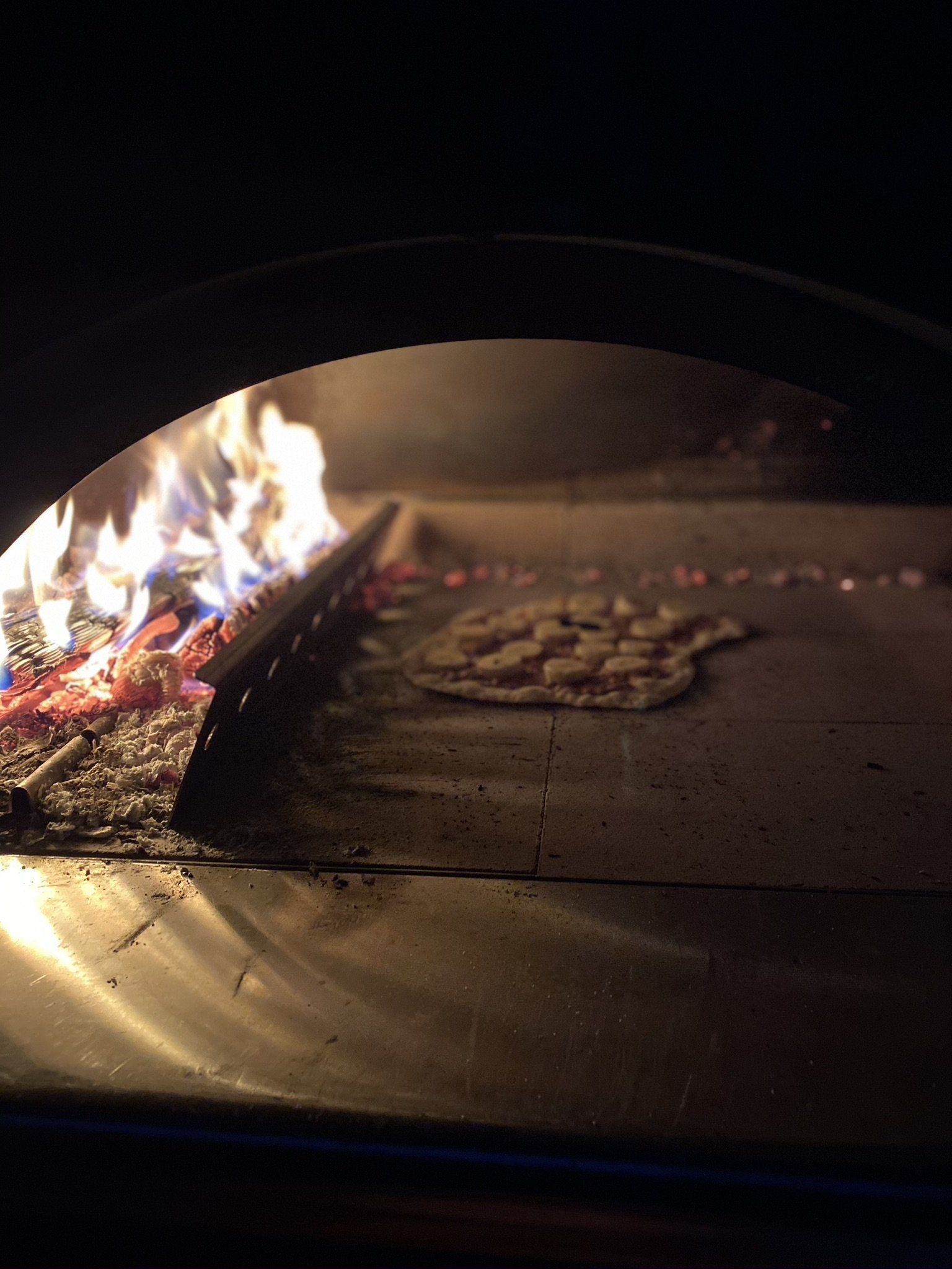 Pizza at The Lovely Chalet Company