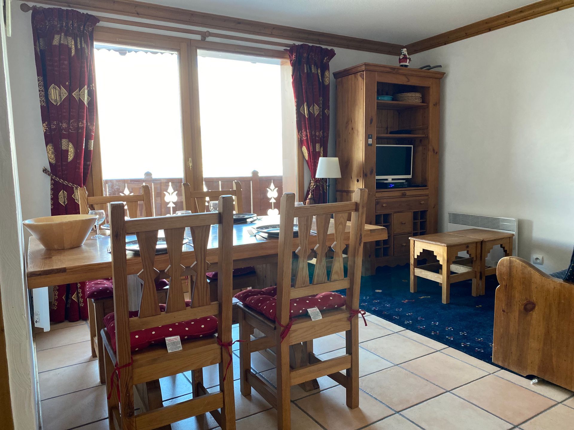 La Bergerie Apartment 12 Living & Dining Area