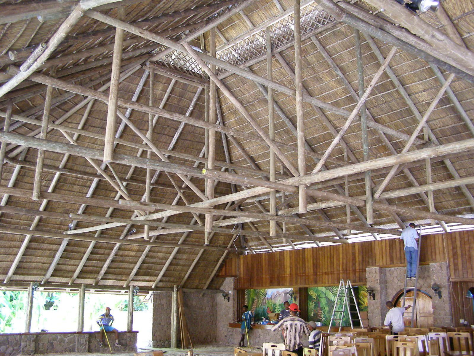 Fiber Reed is our synthetic thatch option that emulate & imitate traditional reed style thatch 4