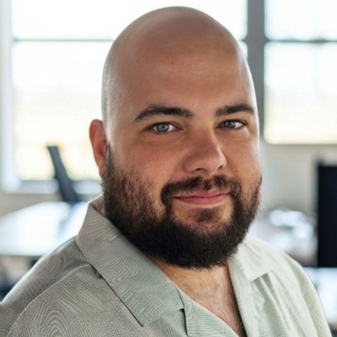 Headshot of Ryan, co-owner of the family-operated SG Cleaners in Stark County.