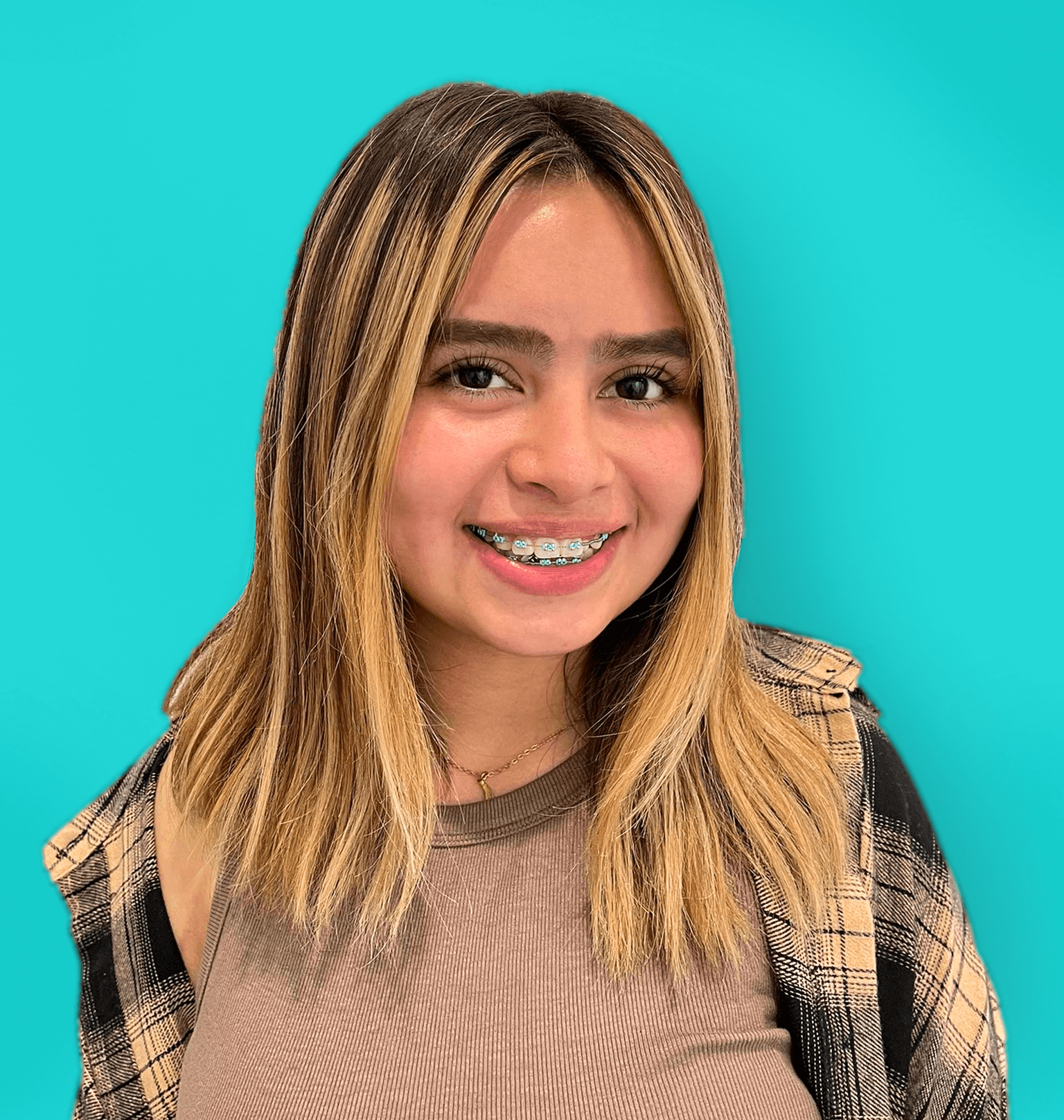 Girl With Braces In Montebello, CA