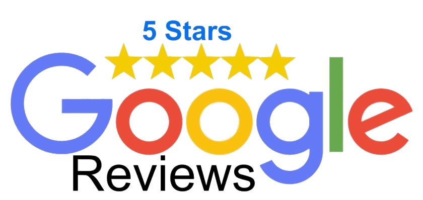 5 star Google Reviews