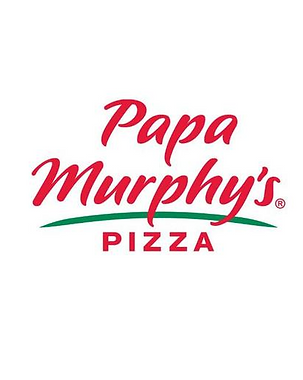 Papa Murphy's Pizza logo in red and green on a white background