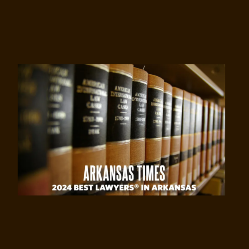 A row of arkansas times best lawyers in arkansas books