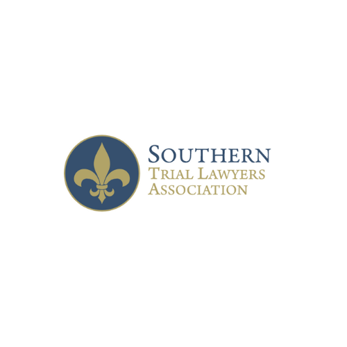 The logo for the southern trial lawyers association