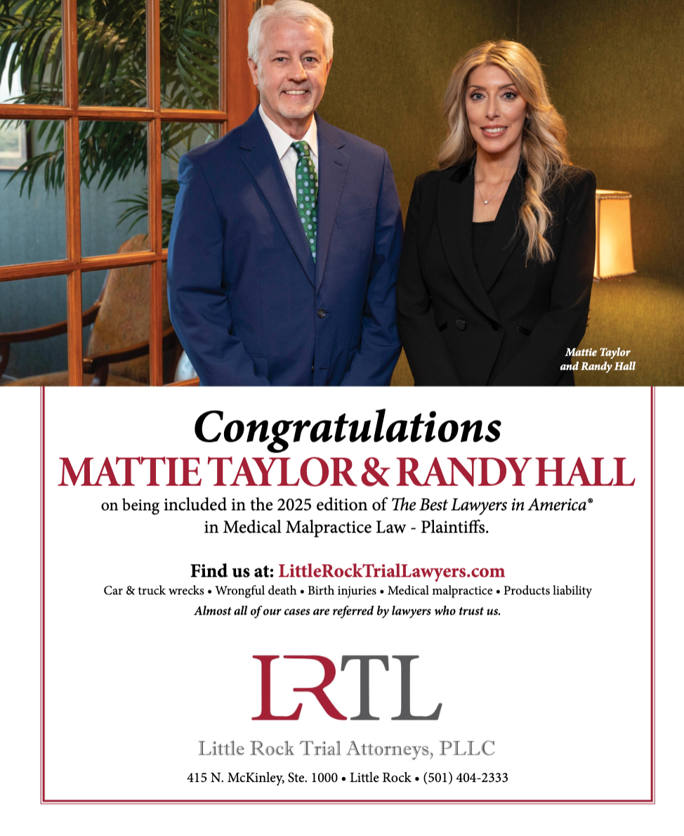 Mattie Taylor & Randy Hall Best Lawyers in America 2025